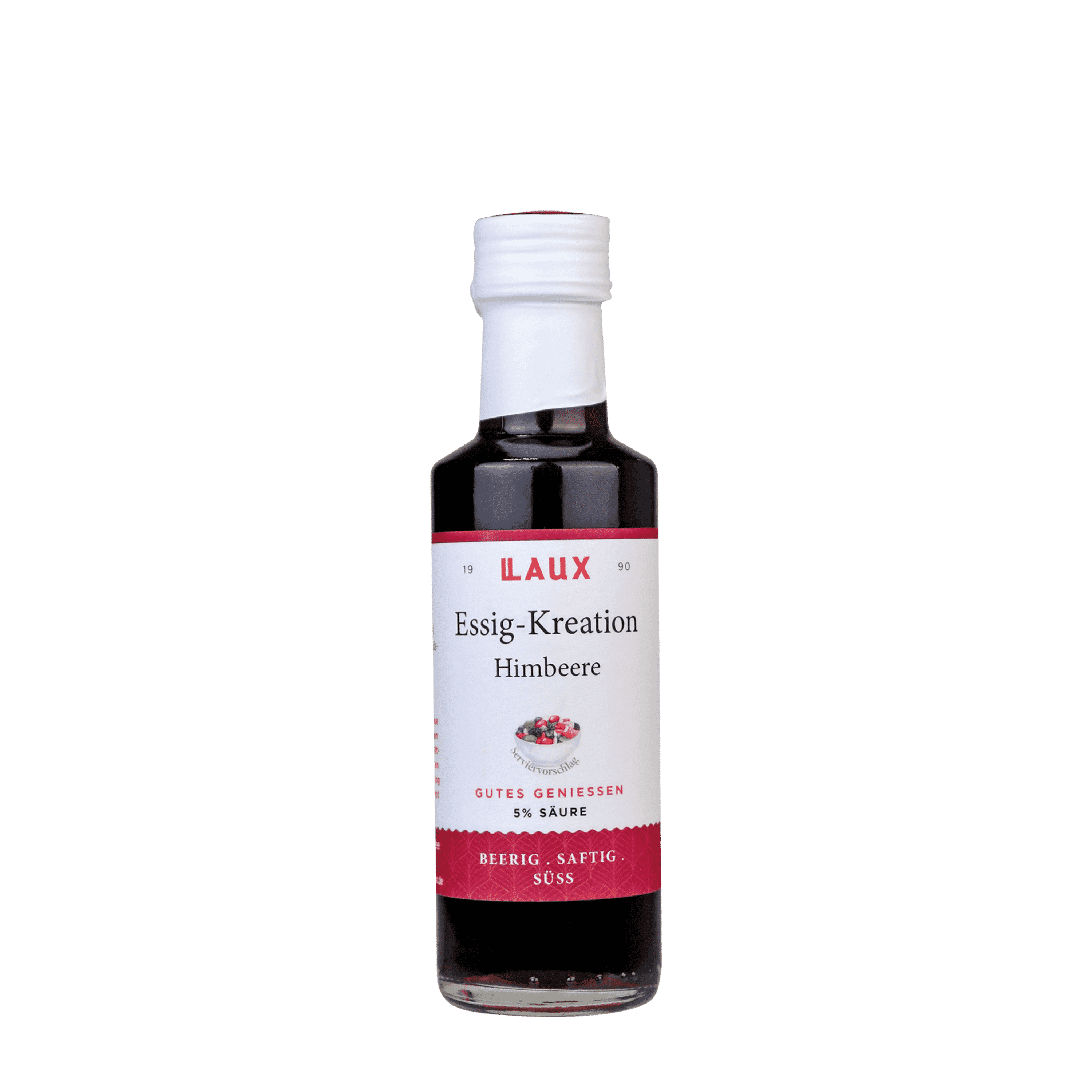 LAUX Himbeeressig-Kreation in 100 ml Flasche