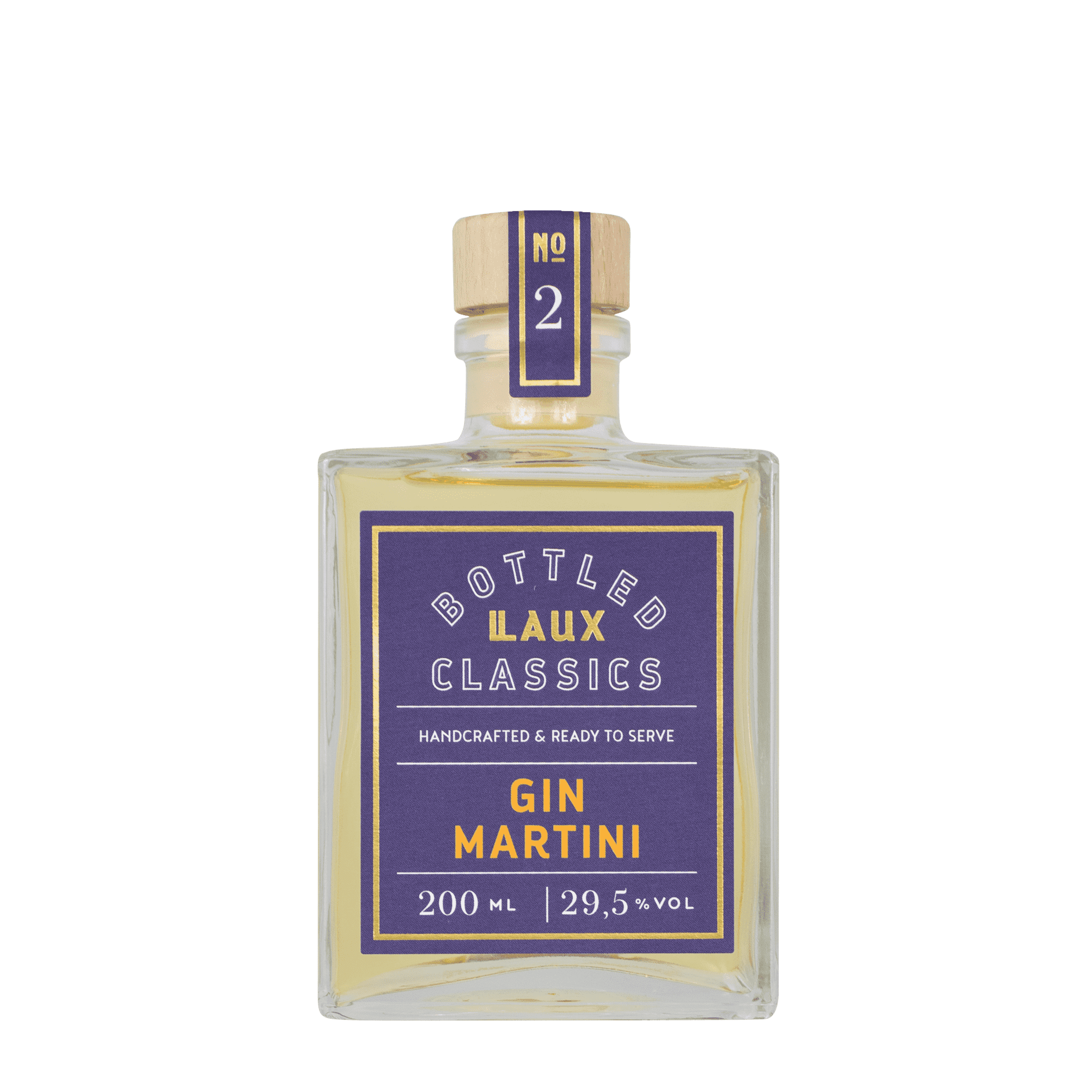 Gin Martini Fertigcocktail in Flasche