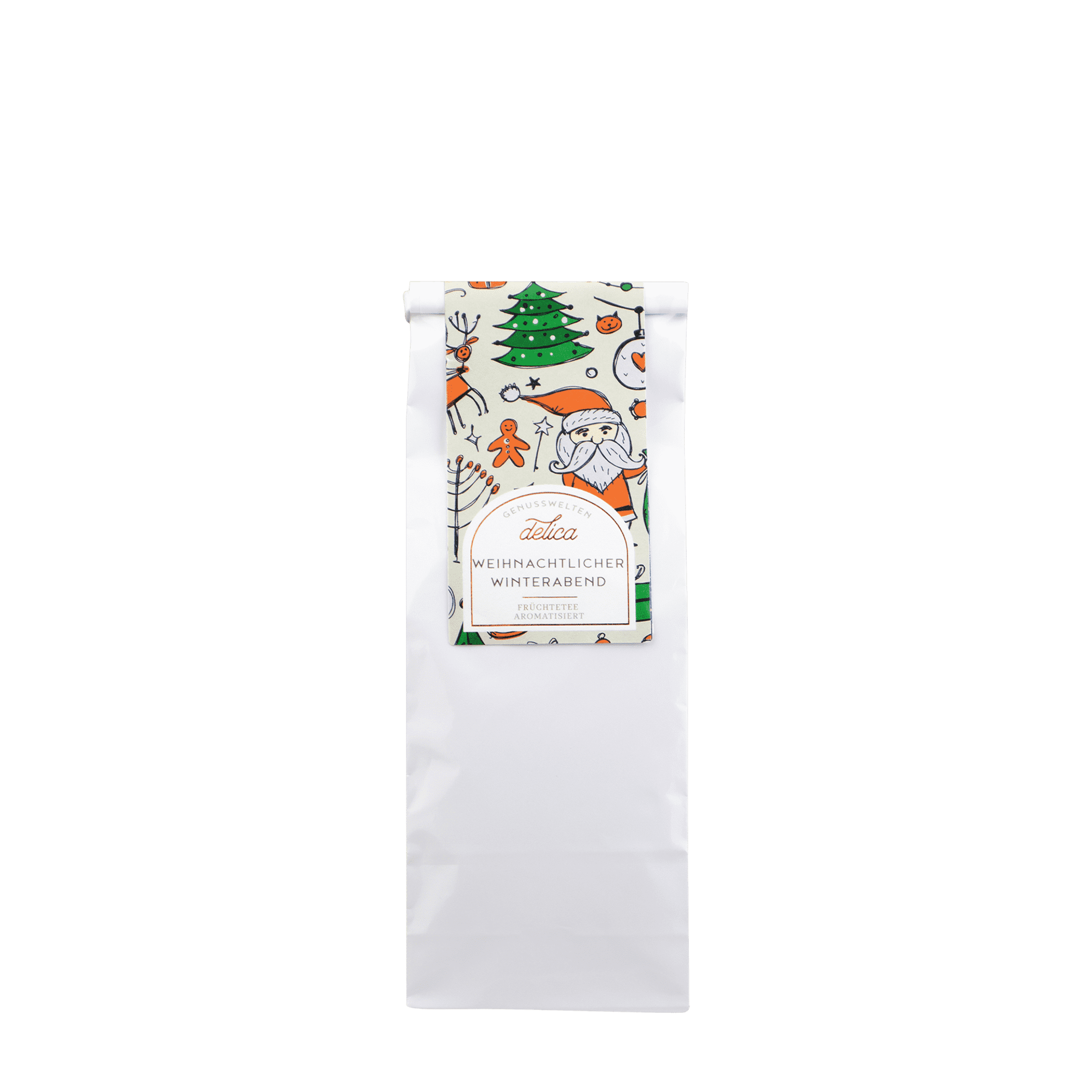 delica Weihnachtlicher Winterabend Tee in Nachfülltüte