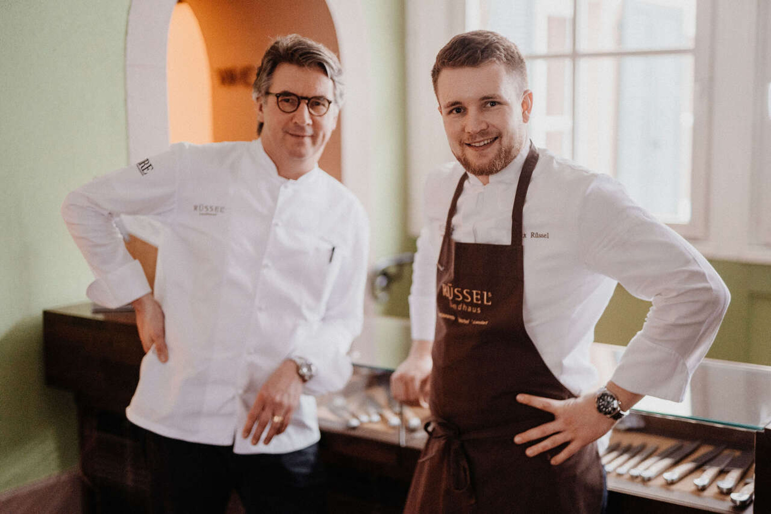 Harald und Max Rüssel, Fotocredit Benny Dutka