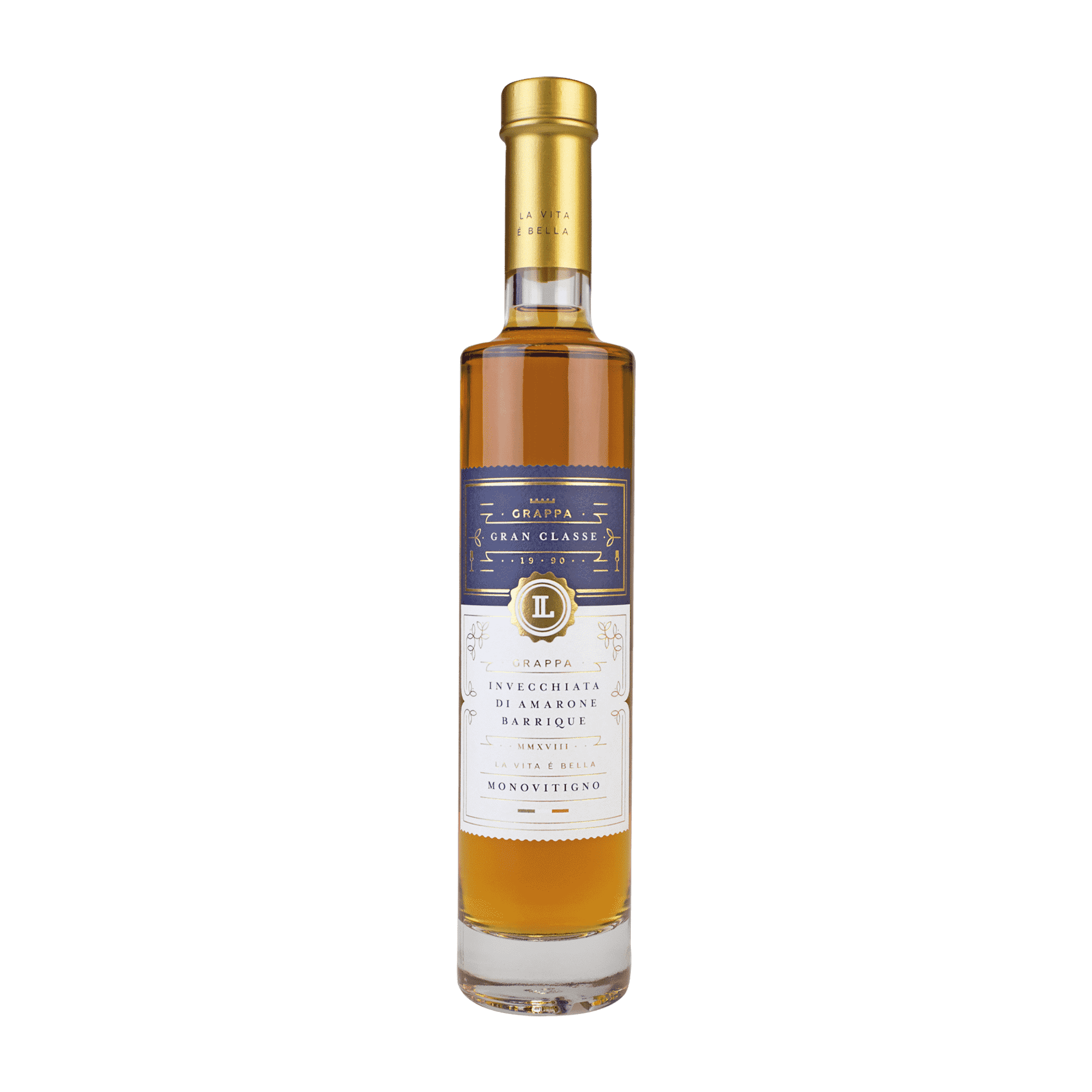 Grappa Invecchiata di Amarone Barrique in Flasche