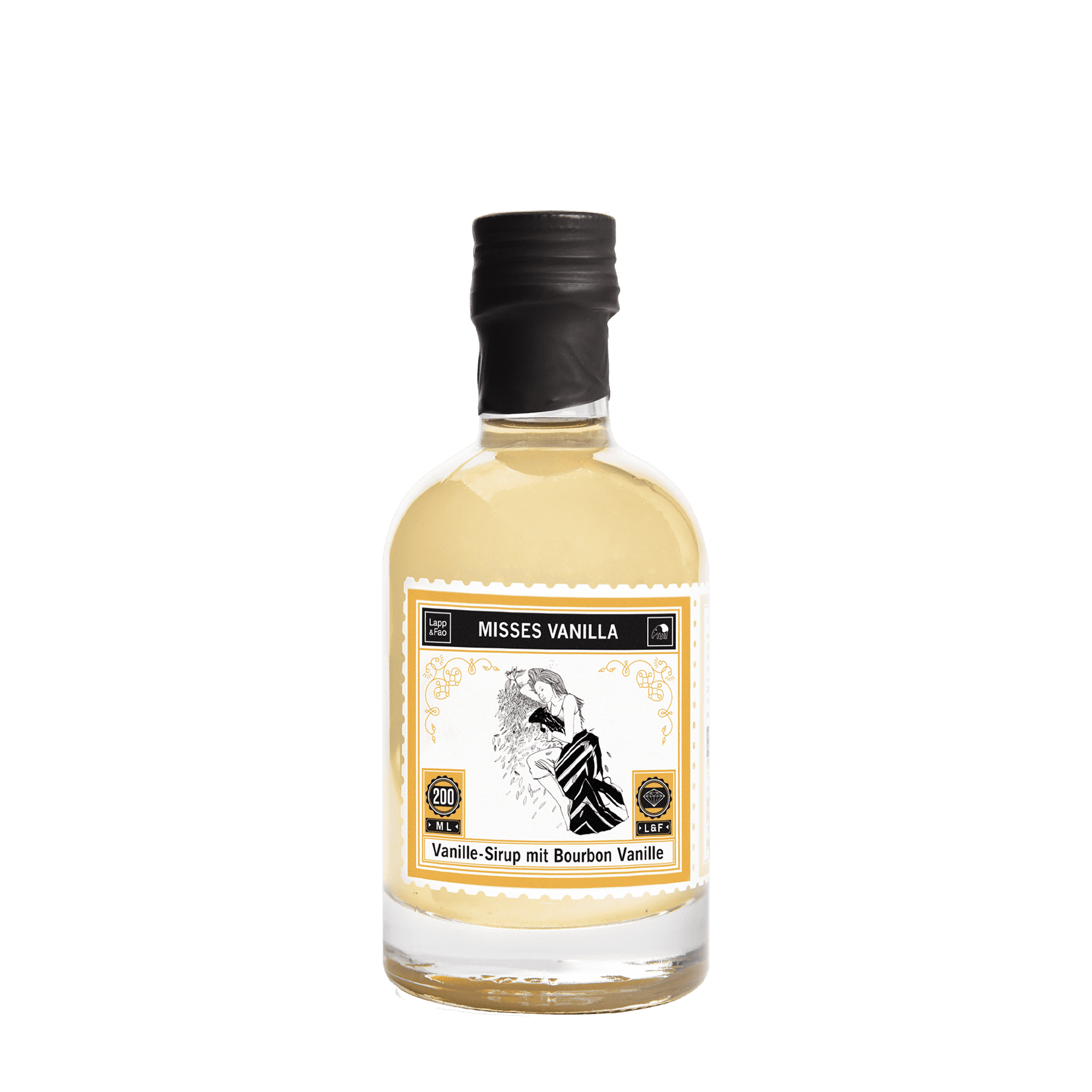 Lapp & Fao Misses Vanilla Vanillesirup in Flasche