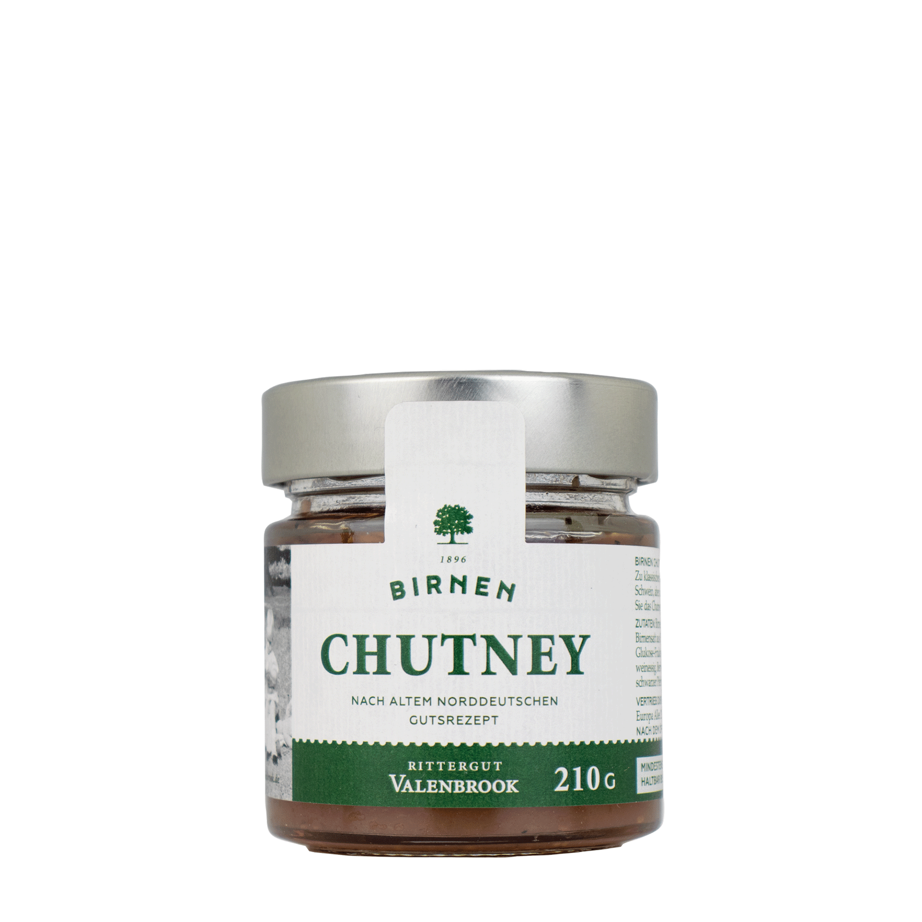 Rittergut Valenbrook Birnen Chutney im Glas